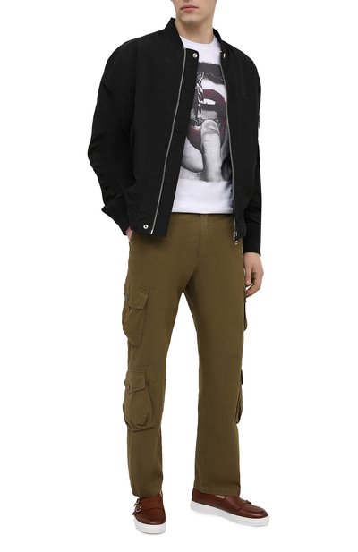 Хлопковая футболка BISIBIGLIO, арт. LU B0C FINGER/RIF (C0TT0NE PESANTE), фото 2