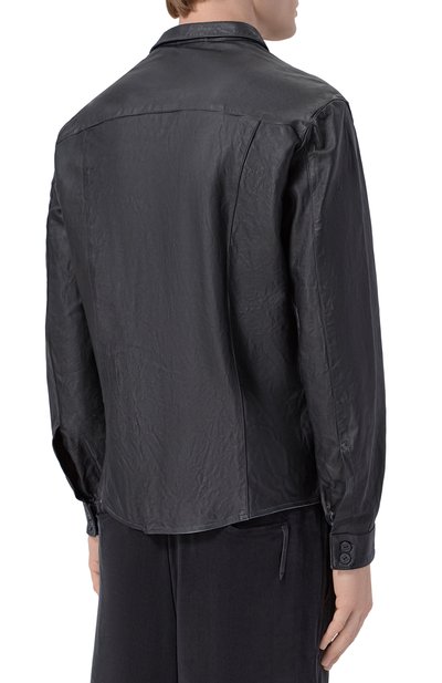 Кожаная рубашка NEVER ENOUGH, арт. 2B6M084-256/MJL066 BUT LT-03, фото 4