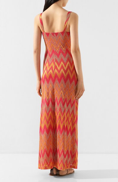Платье из смеси хлопка и вискозы M MISSONI, арт. 2DG00351/2J002L, фото 4