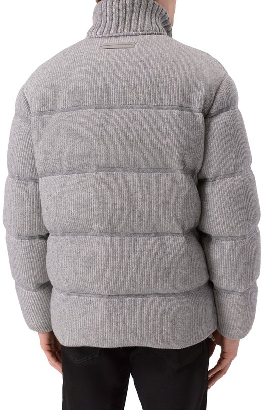 Кашемировый пуховик Zegna UCT52/CI23 Серый  UCT52/CI23 Фото 4