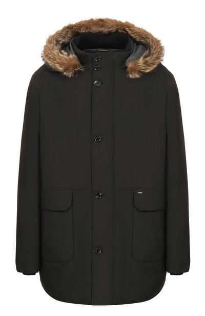 Мужская куртка с отделкой из енота STEFANO RICCI, арт. MDJ6300242/519V