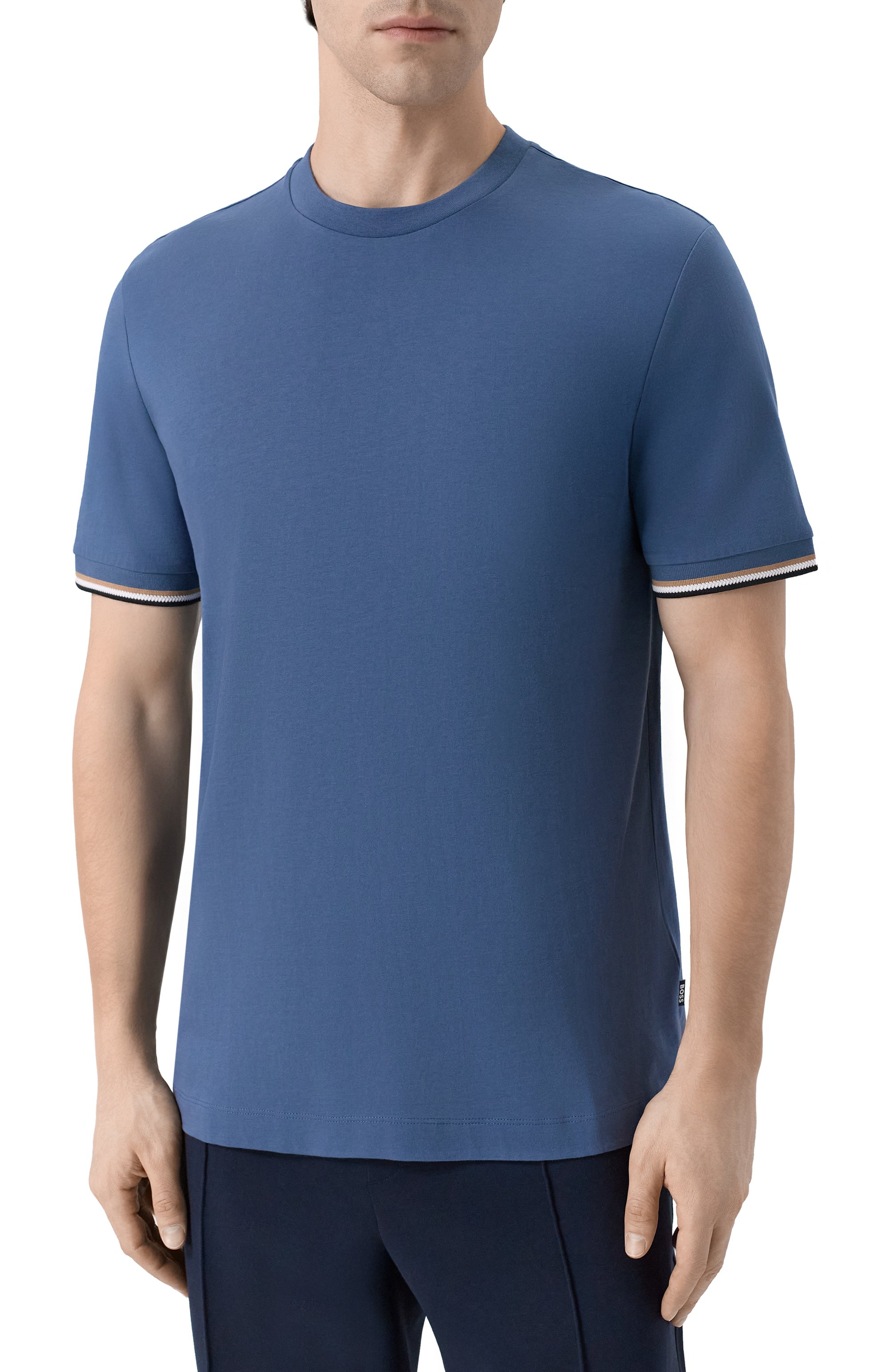 Хлопковая футболка BOSS, арт. 50501097, фото 3