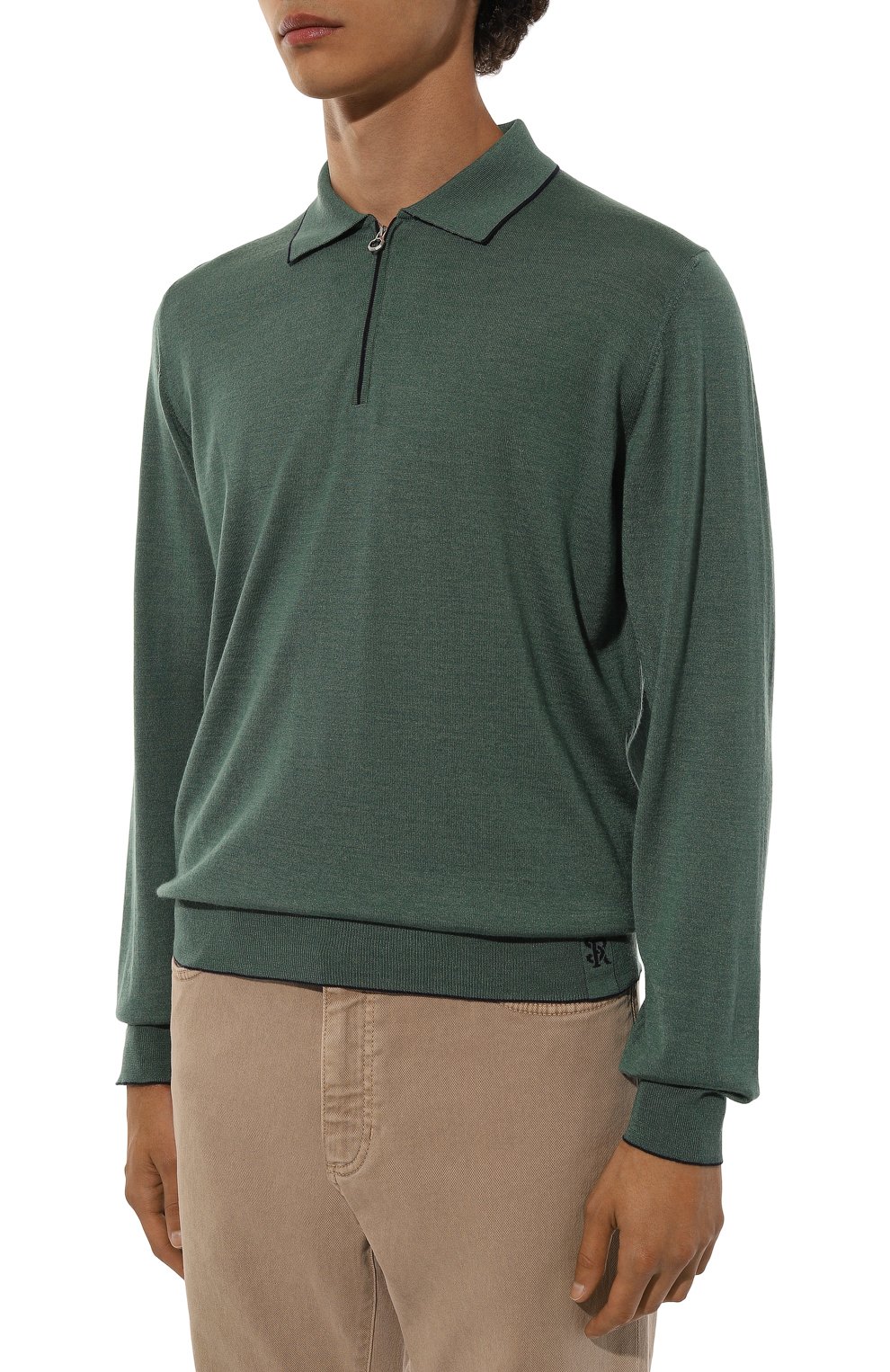 Поло из шерсти и шелка STEFANO RICCI, арт. KE08004P30/E24374, фото 3