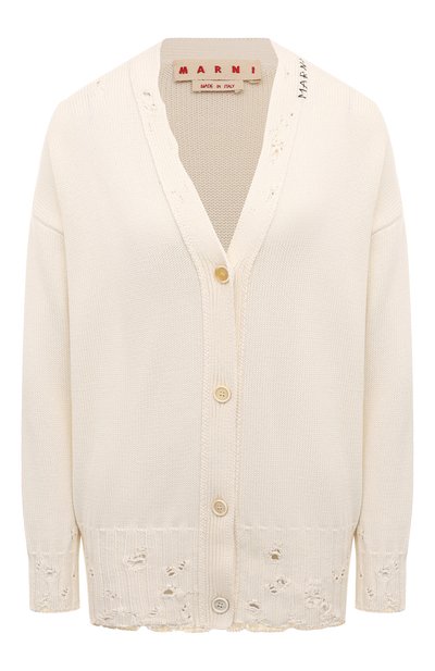 Женский хлопковый кардиган MARNI, арт. CDMD0354A0/UFC652