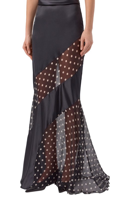 Атласная юбка Nina Ricci 26PCJU030/SE1409 Чёрный  26PCJU030/SE1409 Фото 3