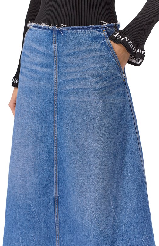 Джинсовая юбка Alexander Wang 4DC1265958 Синий  4DC1265958 Фото 5