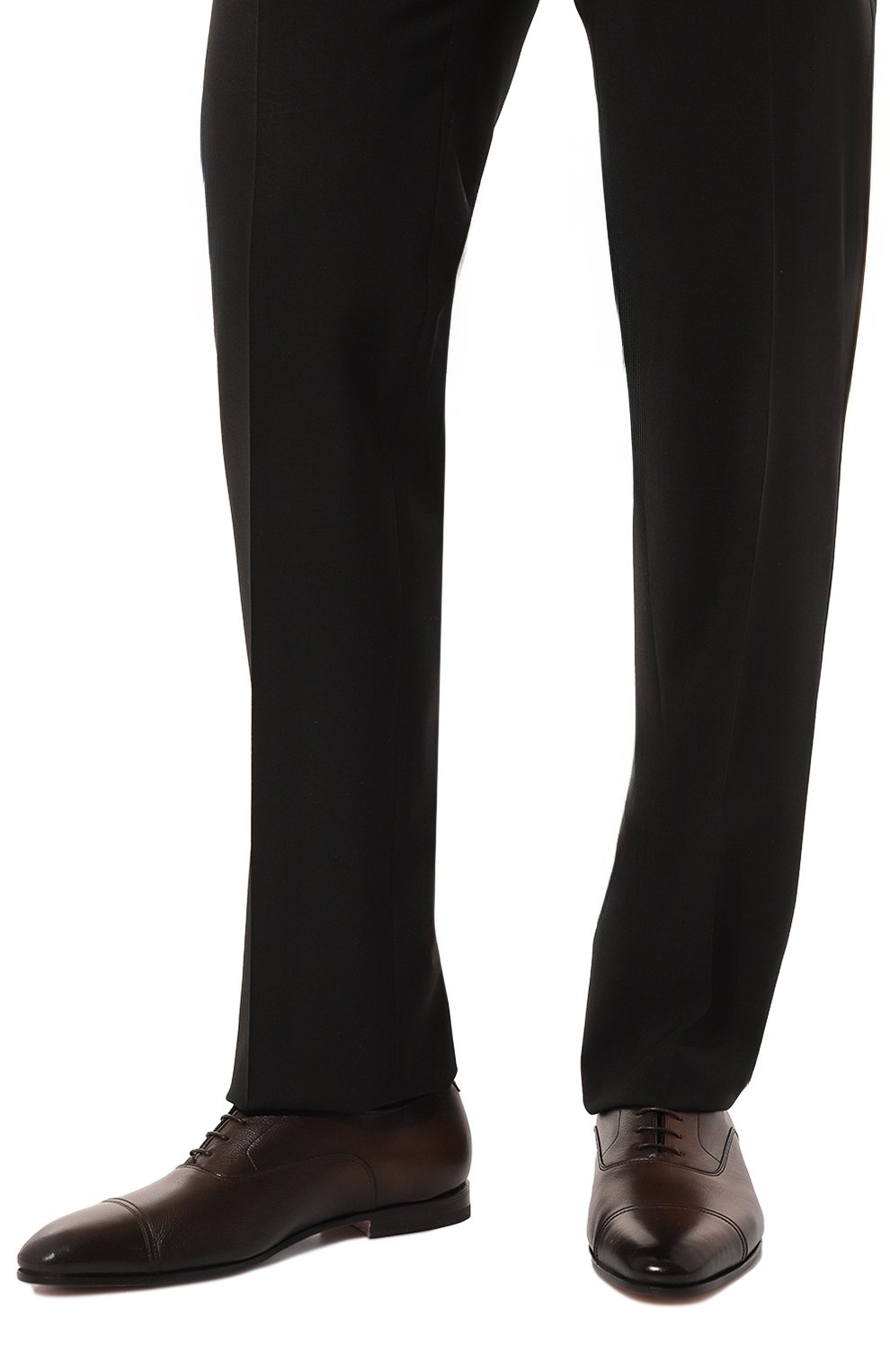 Кожаные оксфорды levante SANTONI, арт. MCLG17801SA3BSG8, фото 3