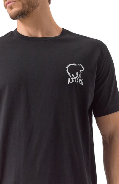 Хлопковая футболка ICEBERG, арт. F017/6306, фото 5