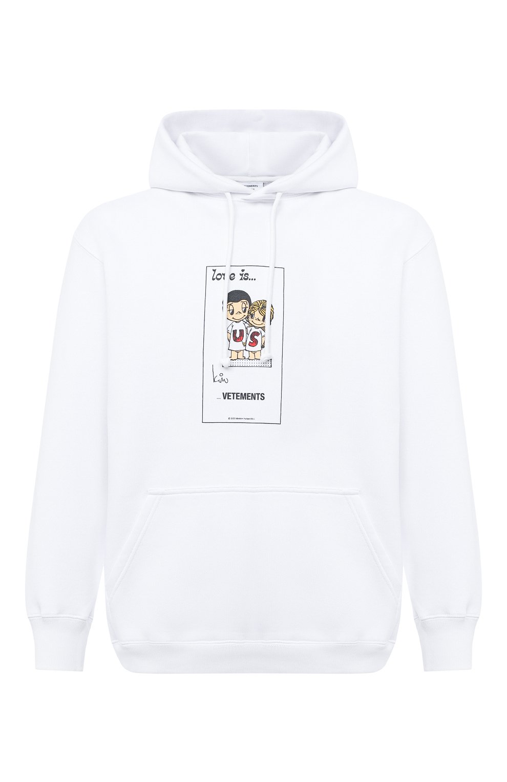 Хлопков ое худи VETEMENTS, арт. UAH21TR687 1600/M, фото 1