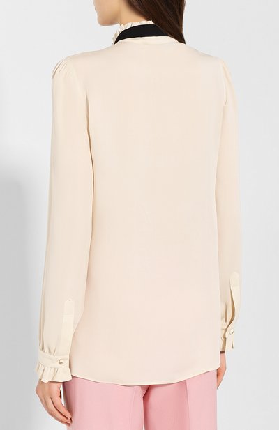 Шелковая блузка GUCCI, арт. 524024/ZHS18, фото 4