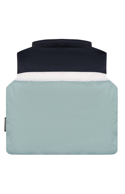 Утепленный жилет EMPORIO ARMANI голубого цвета по цене 19250 руб., арт. 6GHBJ1/1NUFZ, фото 2 Утепленный жилет EMPORIO ARMANI, арт. 6GHBJ1/1NUFZ, фото 2