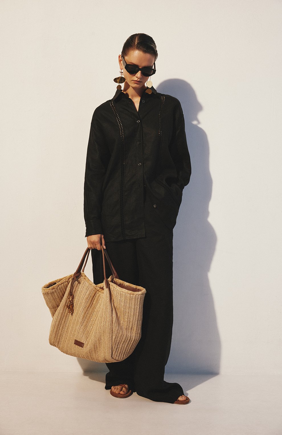 Кожаные сандалии penelope GOLDEN GOOSE DELUXE BRAND, арт. GWF00653.F005504, фото 7