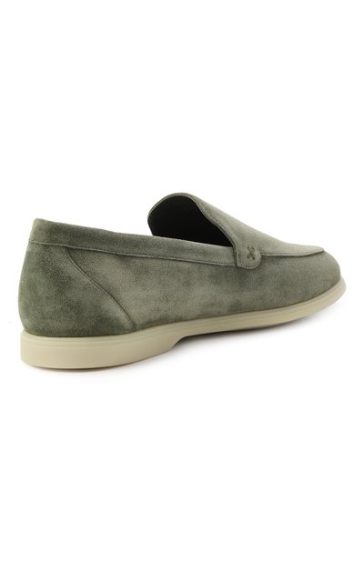 Замшевые лоферы STEFANO RICCI хаки цвета по цене 114000 руб., арт. UC64_G2287/SDP, фото 5 Замшевые лоферы STEFANO RICCI, арт. UC64_G2287/SDP, фото 5