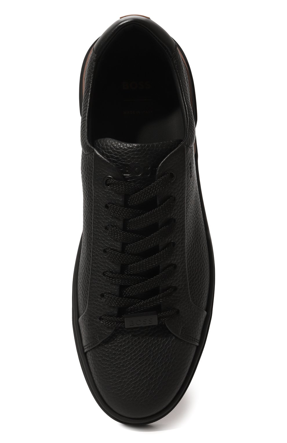 Кожаные кеды BOSS, арт. 50485241, фото 6