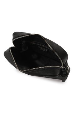 Мужская сумка KITON черного цвета, арт. UBA0033N00815 | Фото 5 (Драгоценные камни: Проставлено; Ремень/цепочка: На ремешке; Материал: Натуральная кожа; Размер: small; Материал сплава: Проставлено)
