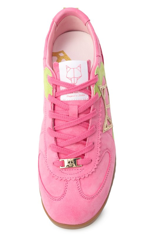 Замшевые кеды Exposure Naked Wolfe EXP0SURE/SUEDE Розовый  EXP0SURE/SUEDE Фото 6
