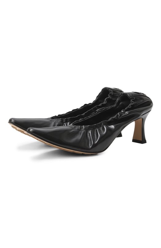 Кожаные туфли Sofia Bottega Veneta 837884/V3H90 Чёрный 837884/V3H90