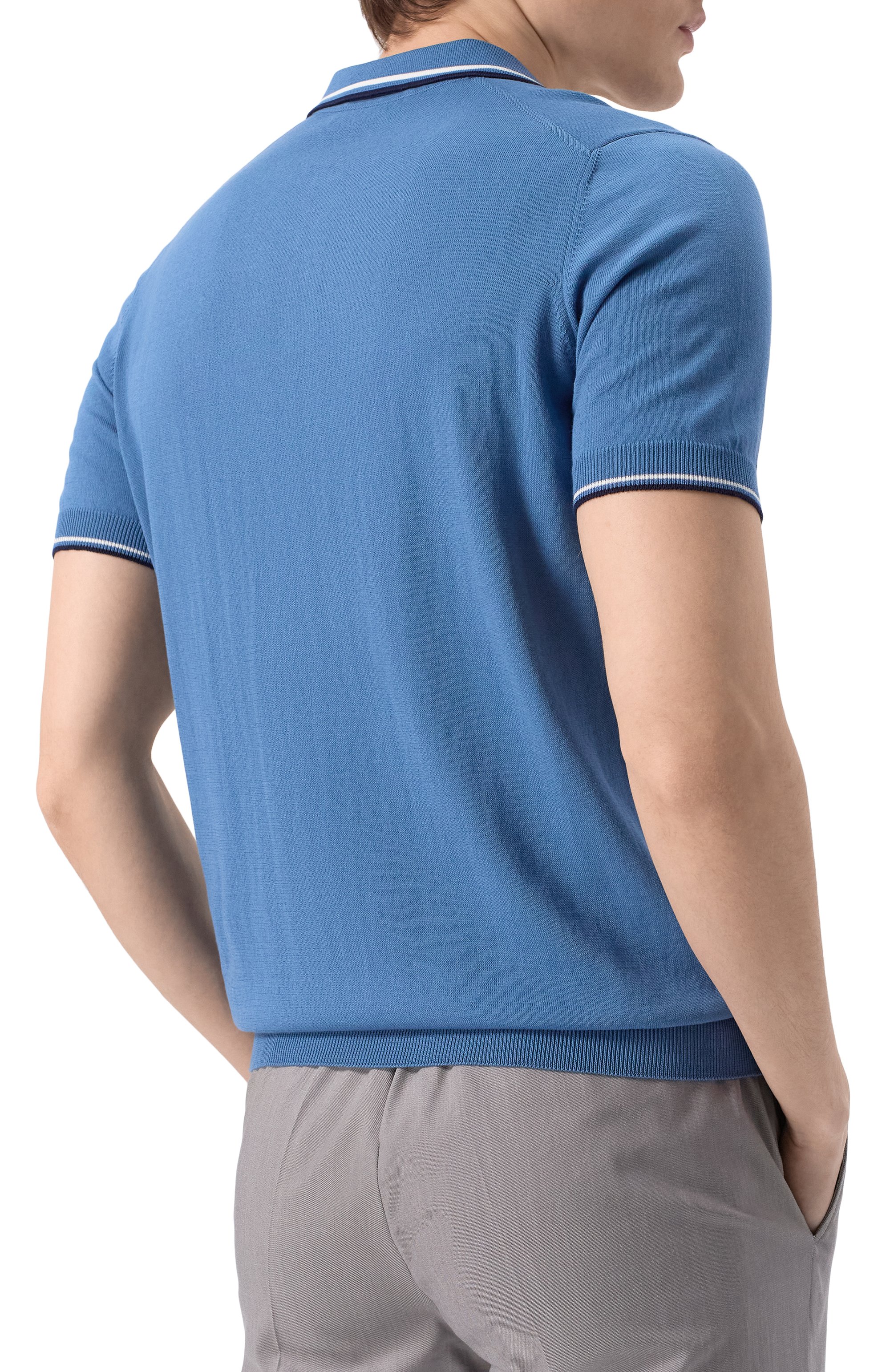 Хлопковое поло GRAN SASSO, арт. 57132/20688, фото 4