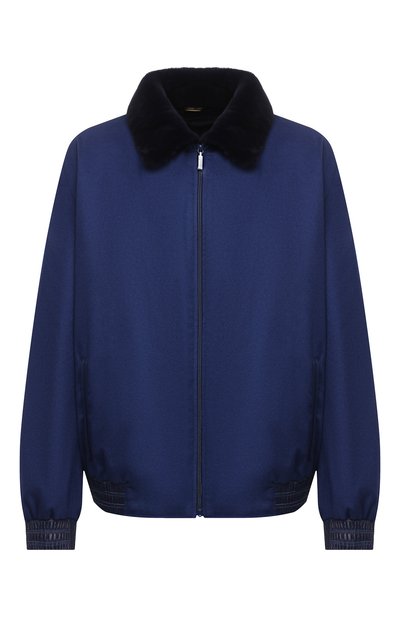 Бомбер с воротником из норки и подкладкой из ласки ZILLI, арт. MAU-HIKE0-30206/2003/60-64, фото 1