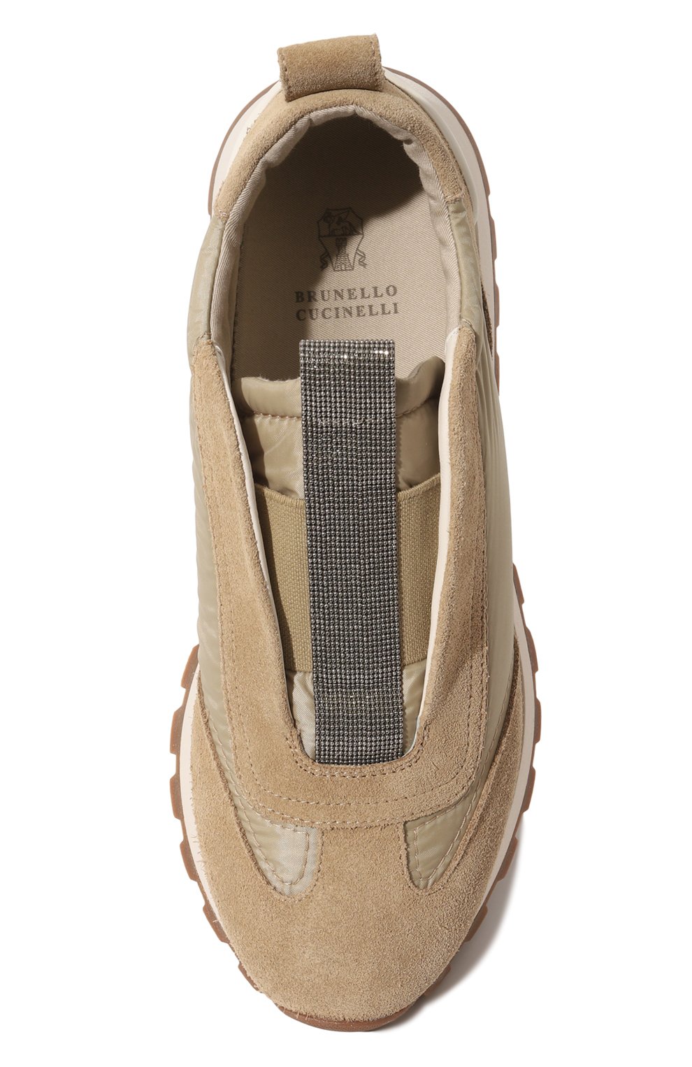 Комбинированные кроссовки BRUNELLO CUCINELLI, арт. MZSFGB1118, фото 6