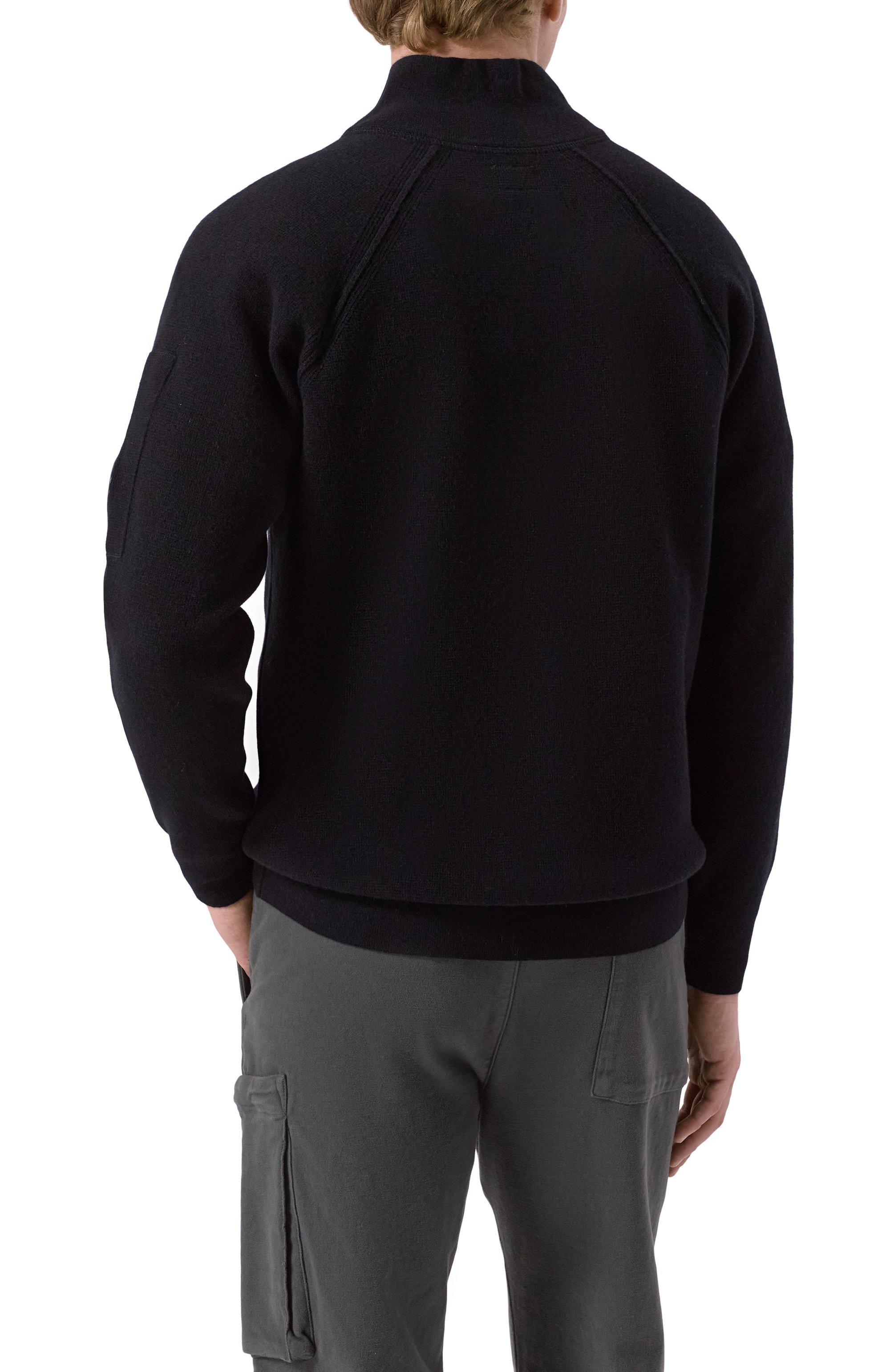 Шерстяной джемпер C.P. COMPANY, арт. 19CMKN056A110149A, фото 4