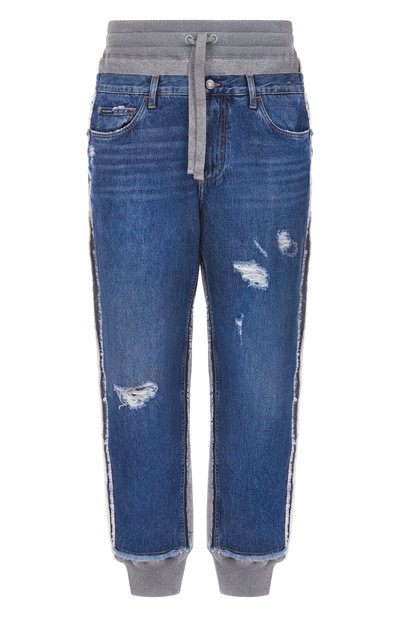 Мужские комбинированные джоггеры DOLCE & GABBANA, арт. GP0P3D/GJ705