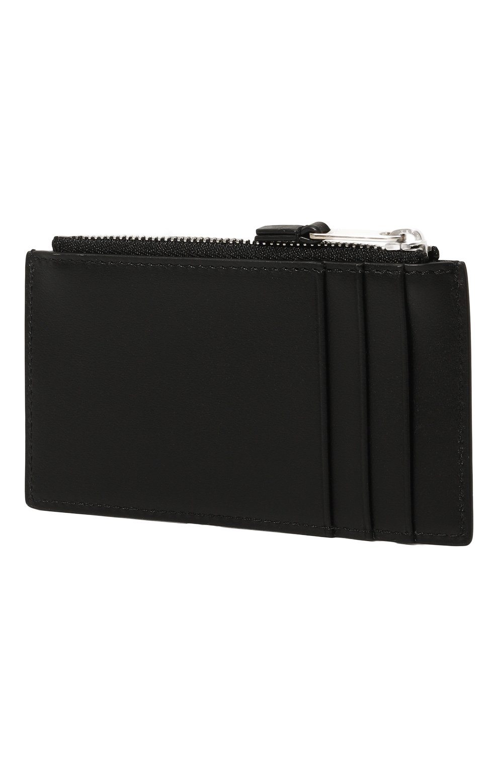 Кожаный футляр для кредитных карт PALM ANGELS черного цвета по цене 17550 руб., арт. PMND018F24LEA001, фото 2 Кожаный футляр для кредитных карт PALM ANGELS, арт. PMND018F24LEA001, фото 2