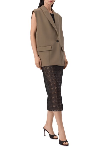 Текстильные мюли alexa 95 AMINA MUADDI, арт. ALEXA MESH SLIPPER/MESH, фото 2