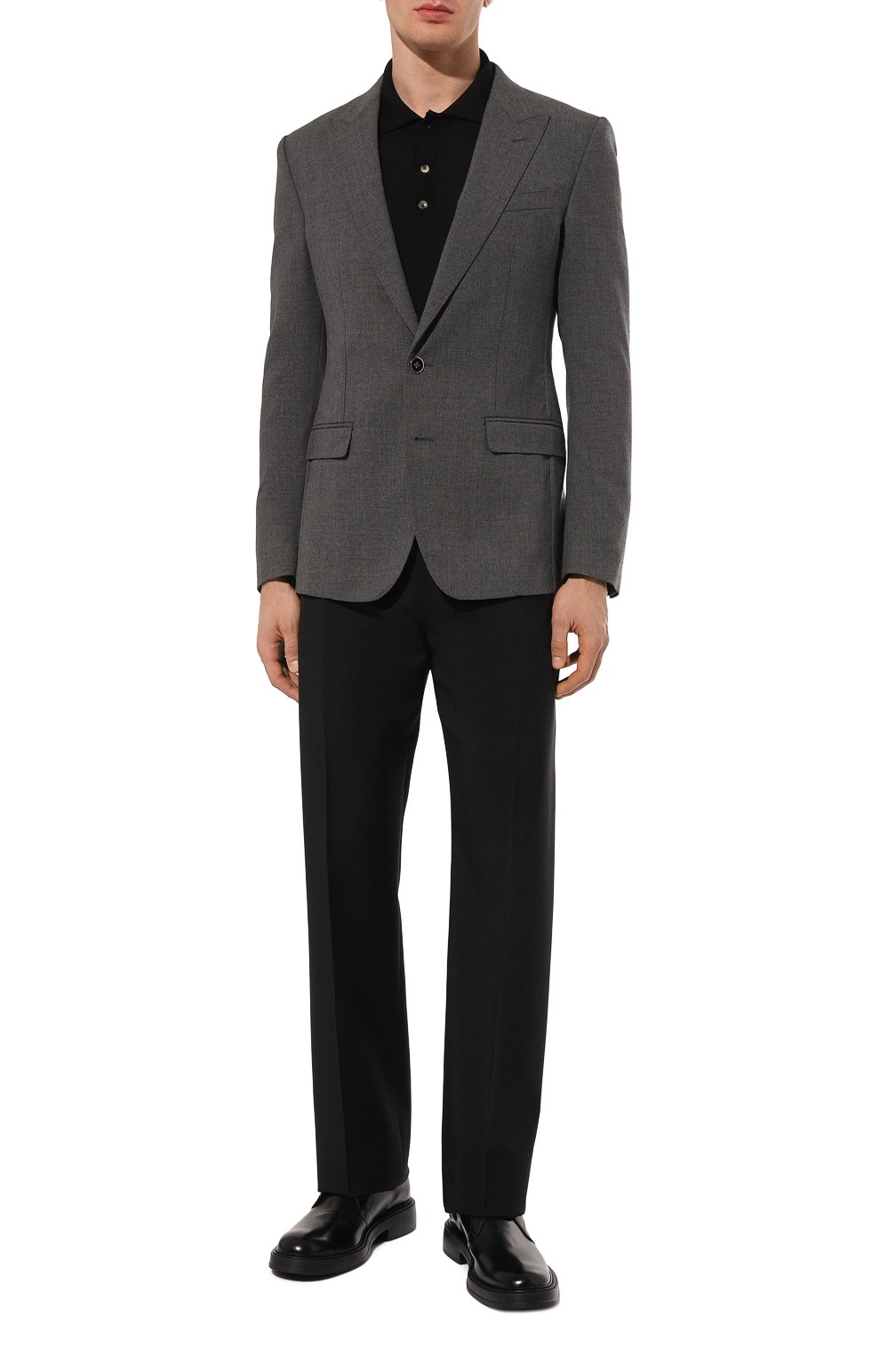 Шерстяной пиджак DOLCE & GABBANA, арт. G2NW0T/FU28E, фото 3