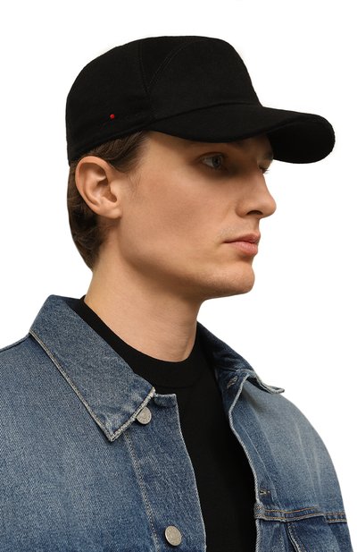 Кашемировая бейсболка KITON, арт. UCAPP06X0220B, фото 2