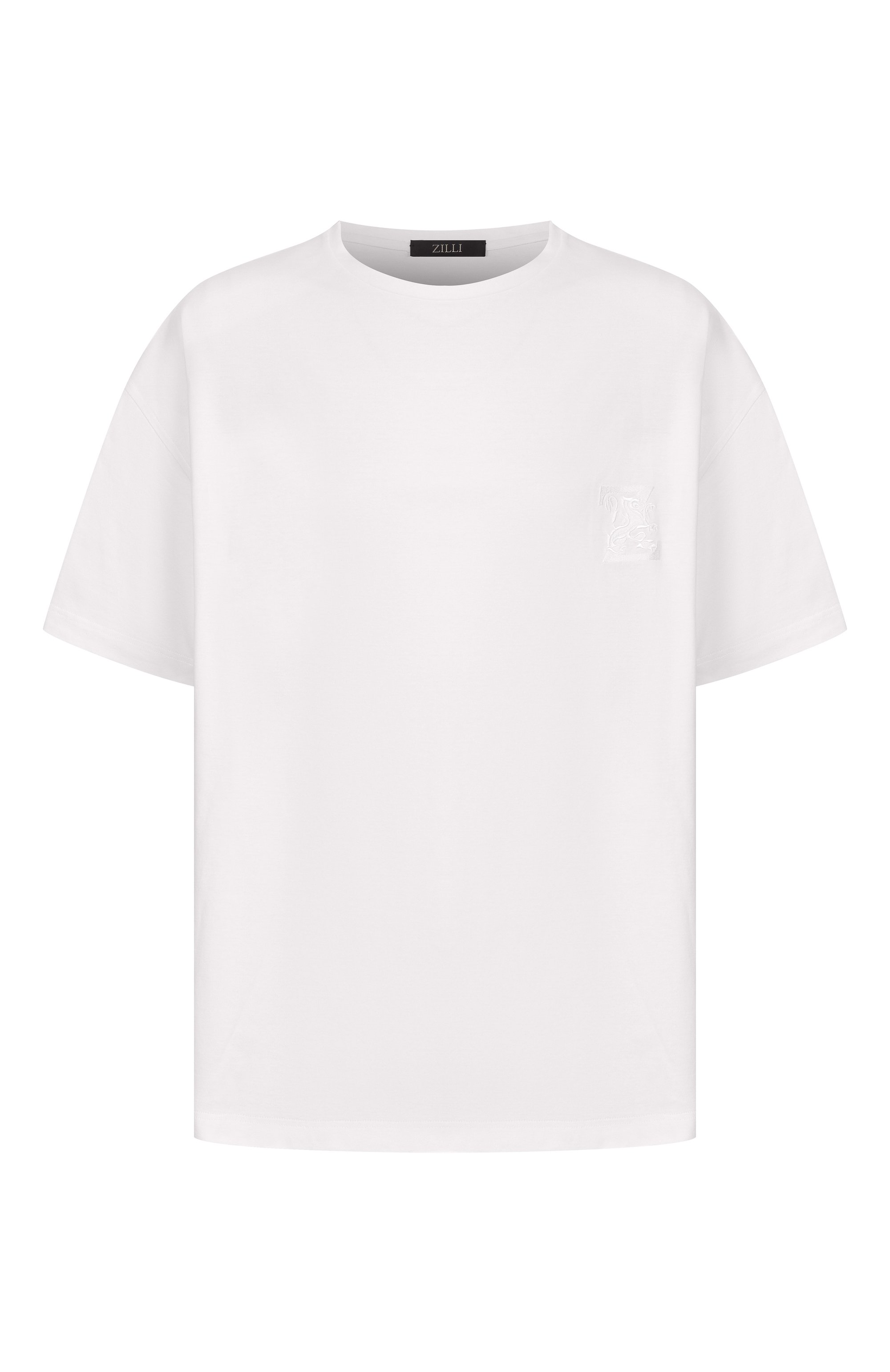 Хлопковая футболка ZILLI, арт. TSR03PM0100VZGI00_002, фото 1