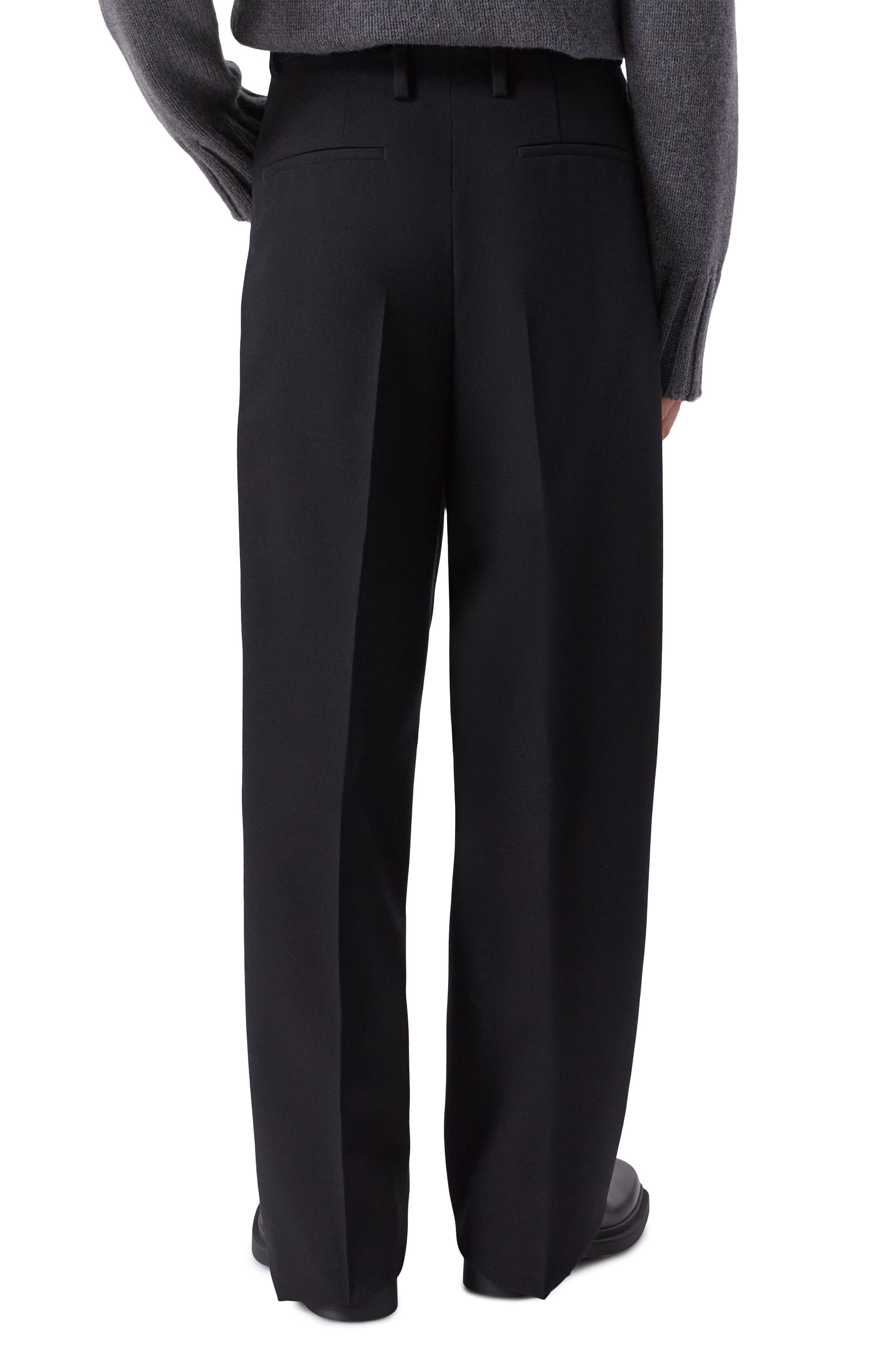 Шерстяные брюки JIL SANDER, арт. J21KA0280/J41557, фото 4