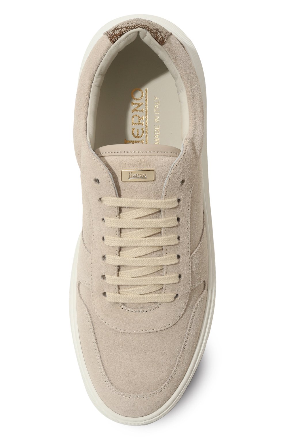 Замшевые кеды HERNO, арт. SH010DM/SH0E26, фото 6