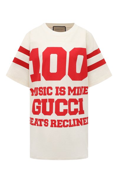 Хлопковая футболка GUCCI, арт. 660744 XJDW5, фото 1