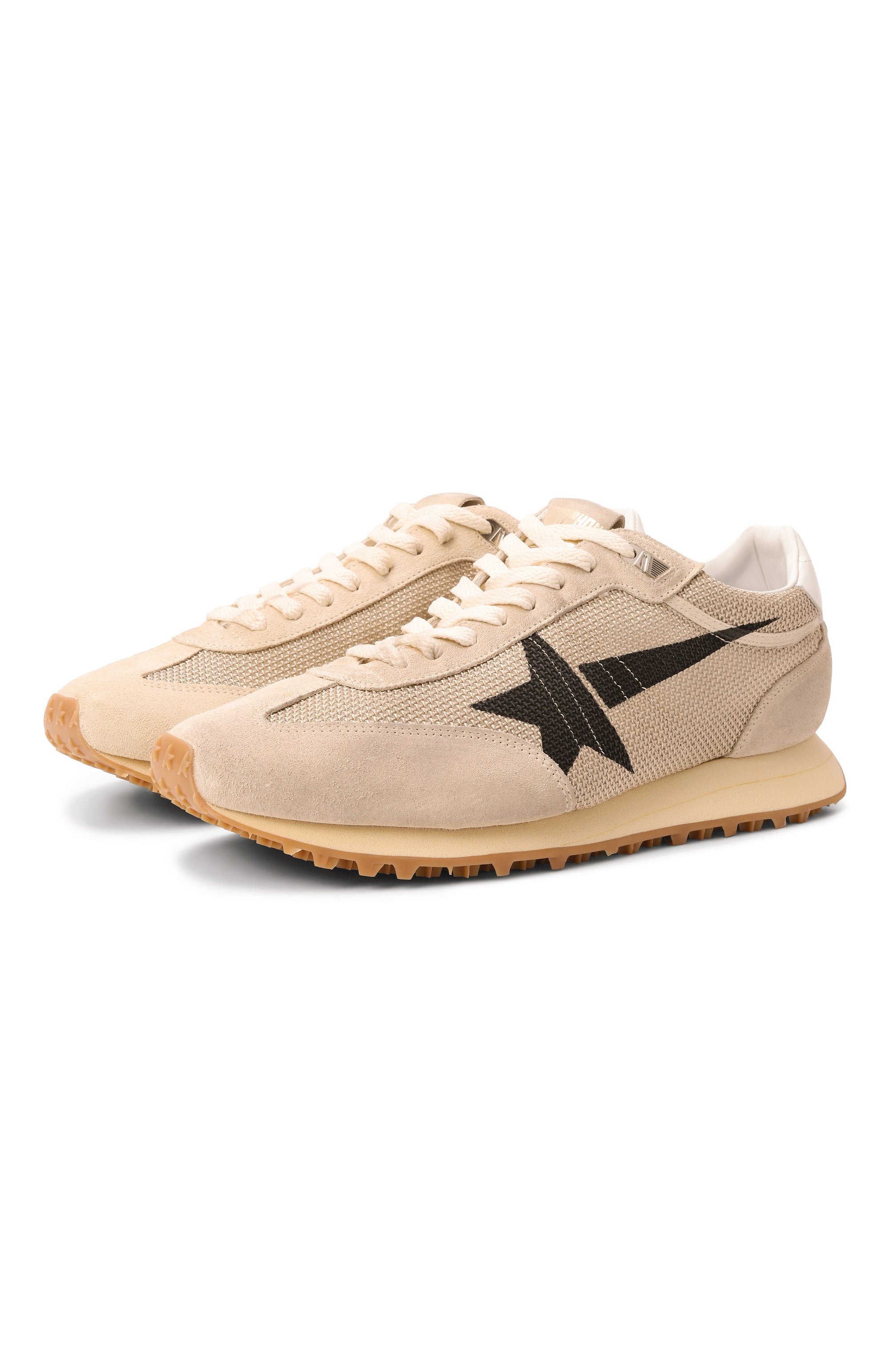 Комбинированные кроссовки running marathon GOLDEN GOOSE DELUXE BRAND, арт. GMF00683.F007840, фото 1