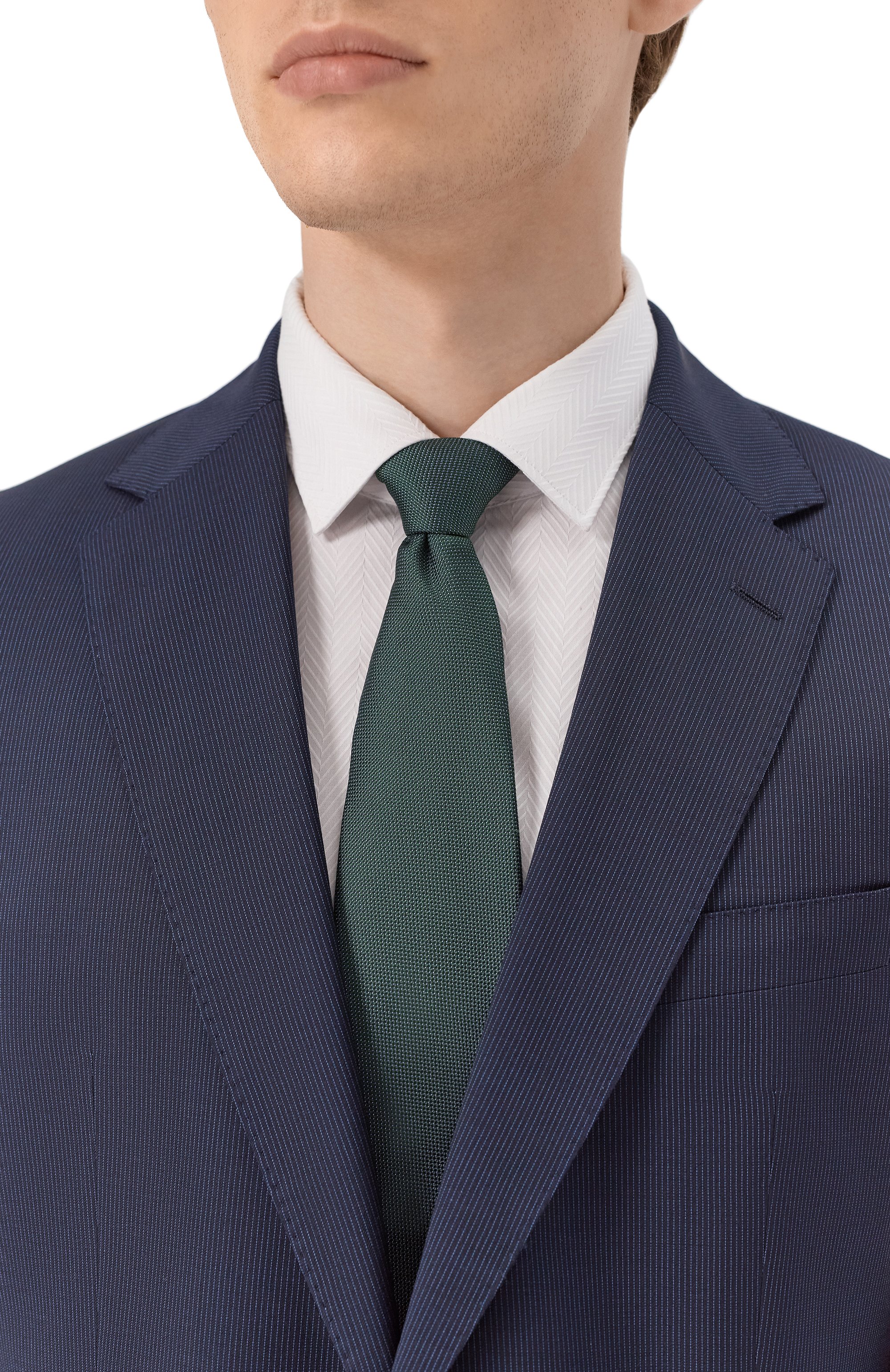 Шелковый галстук CORNELIANI, арт. 26U302-2620302, фото 2