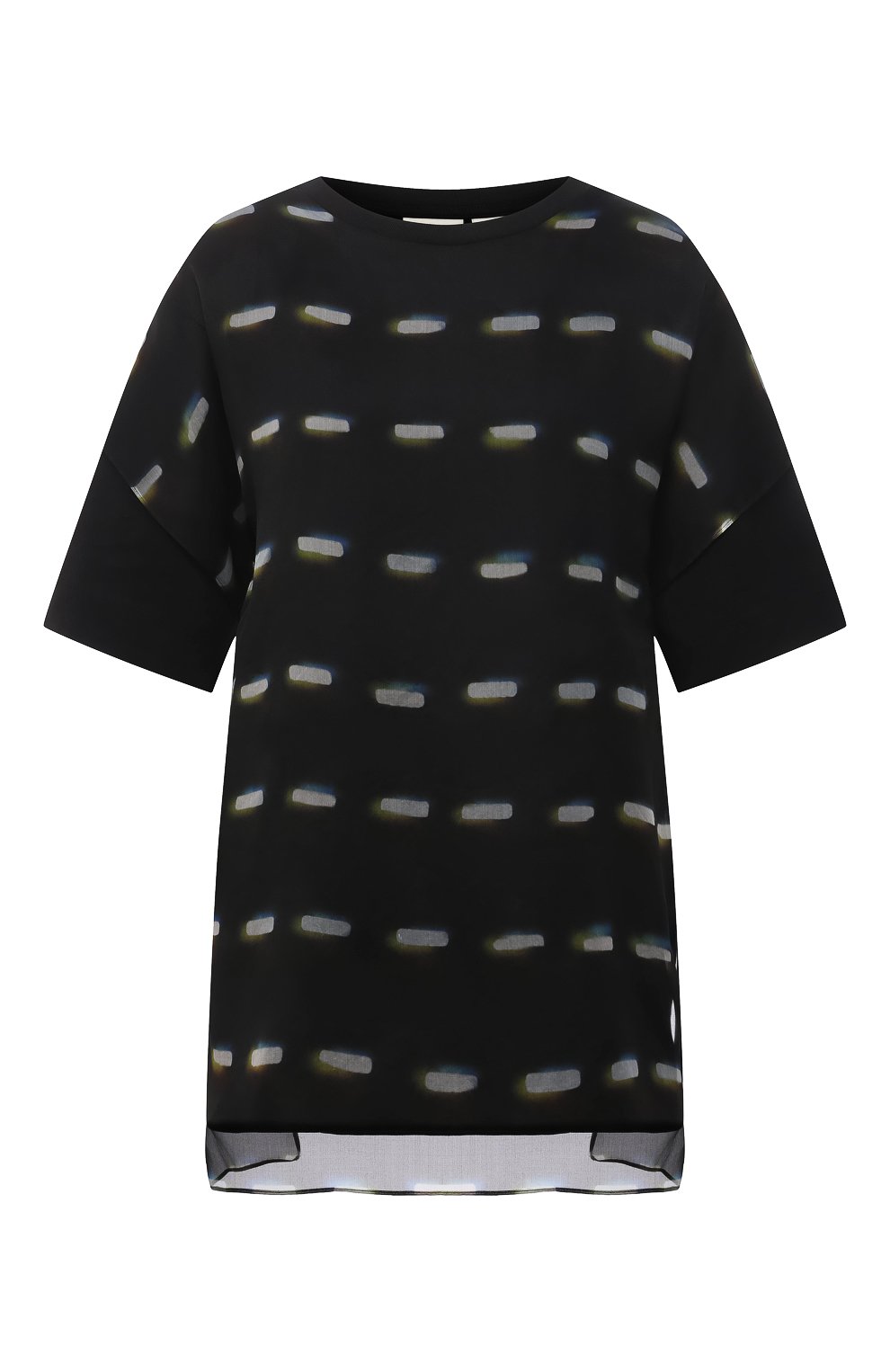 Футболка из хлопка и шелка DRIES VAN NOTEN, арт. 211-31137-2620, фото 1
