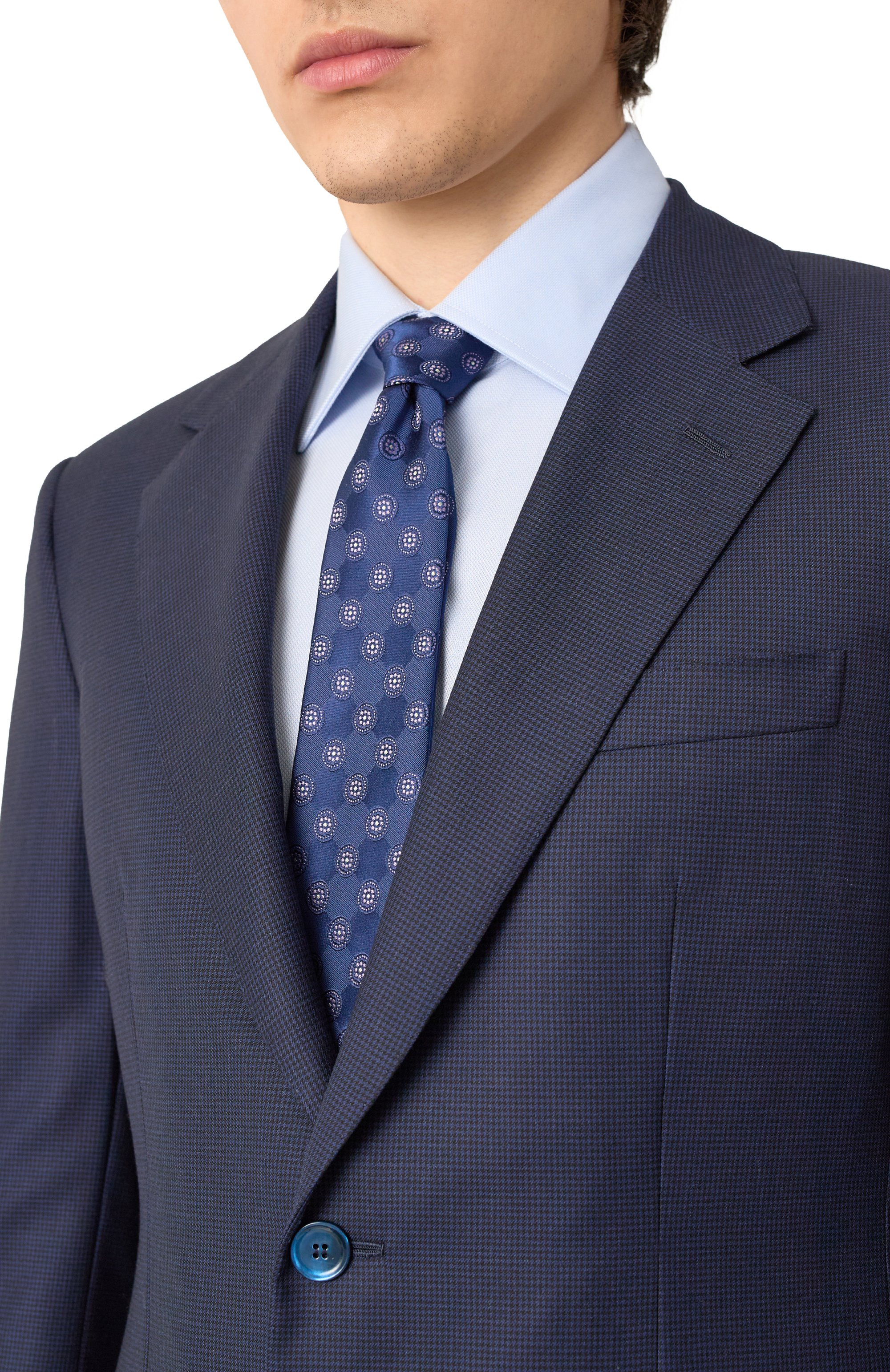 Шелковый галстук CANALI, арт. 18/HJ04248, фото 2