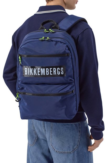 Рюкзак liam DIRK BIKKEMBERGS синего цвета по цене 19950 руб., арт. BKZA01327T, фото 2 Рюкзак liam DIRK BIKKEMBERGS, арт. BKZA01327T, фото 2