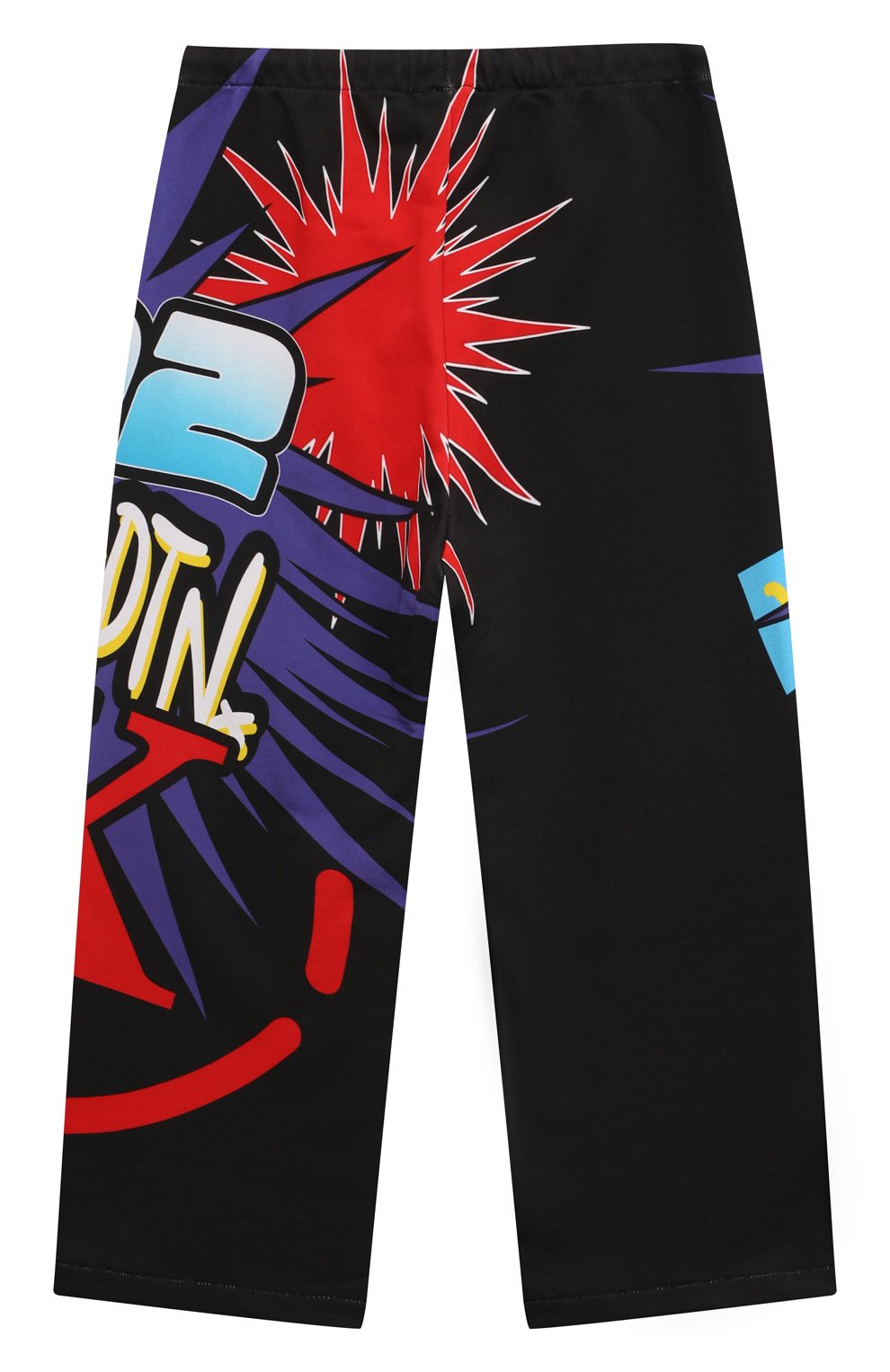 Хлопковые брюки DSQUARED2 разноцветного цвета по цене 32500 руб., арт. DQ2522/D0A9X, фото 2 Хлопковые брюки DSQUARED2, арт. DQ2522/D0A9X, фото 2