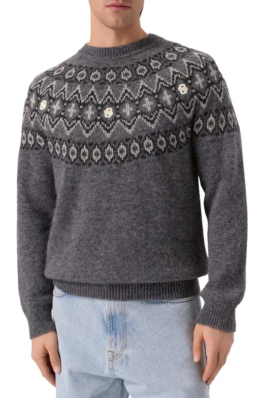 Свитер BOSS 50550013 Серый  50550013 Фото 3