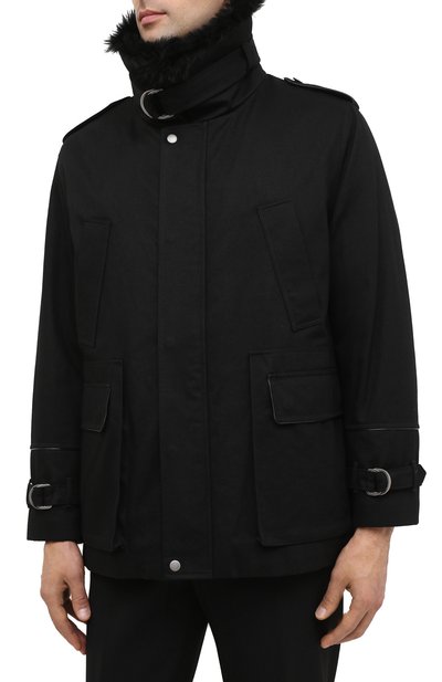 Парка с меховой подкладкой SAINT LAURENT, арт. 616419/Y9B07, фото 4