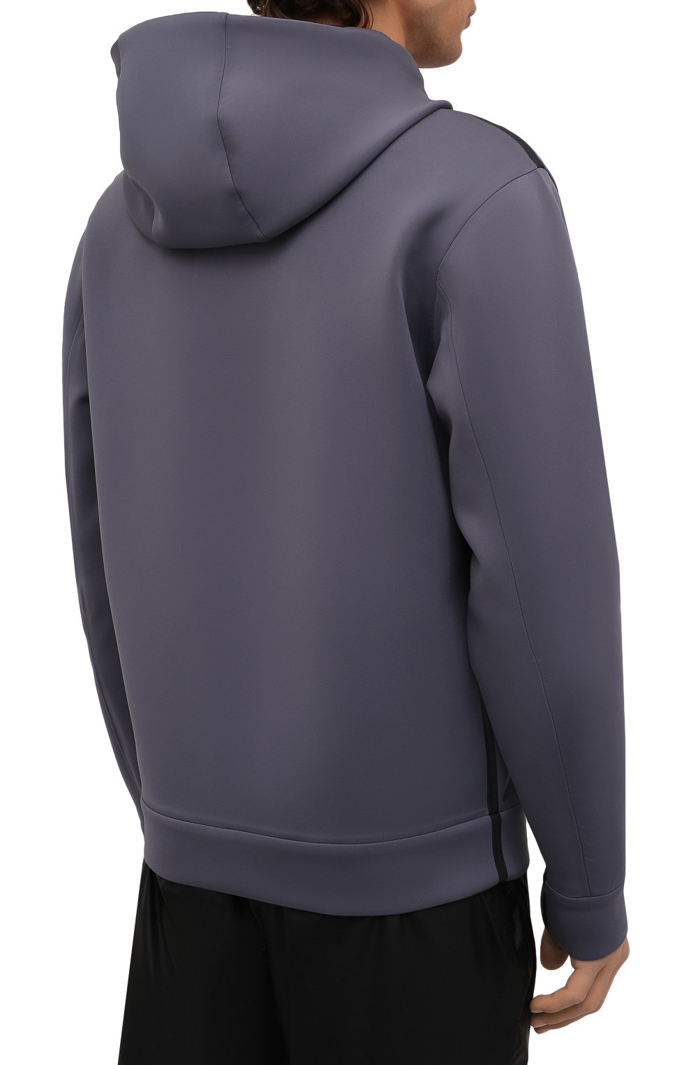 Худи PRADA серого цвета по цене 125000 руб., арт. SJN270-1YUN-F0BJ9-202, фото 4 Худи PRADA, арт. SJN270-1YUN-F0BJ9-202, фото 4