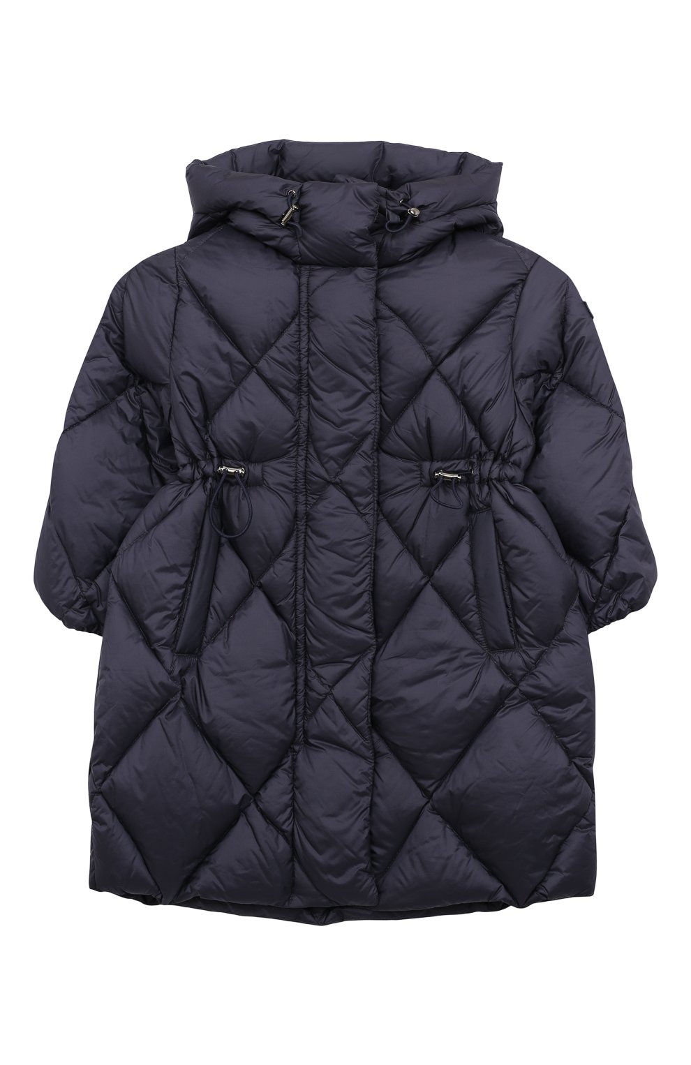 Пуховое пальто IL GUFO синего цвета по цене 62100 руб., арт. A23GP323N0068/2A-4A, фото 1 Пуховое пальто IL GUFO, арт. A23GP323N0068/2A-4A, фото 1