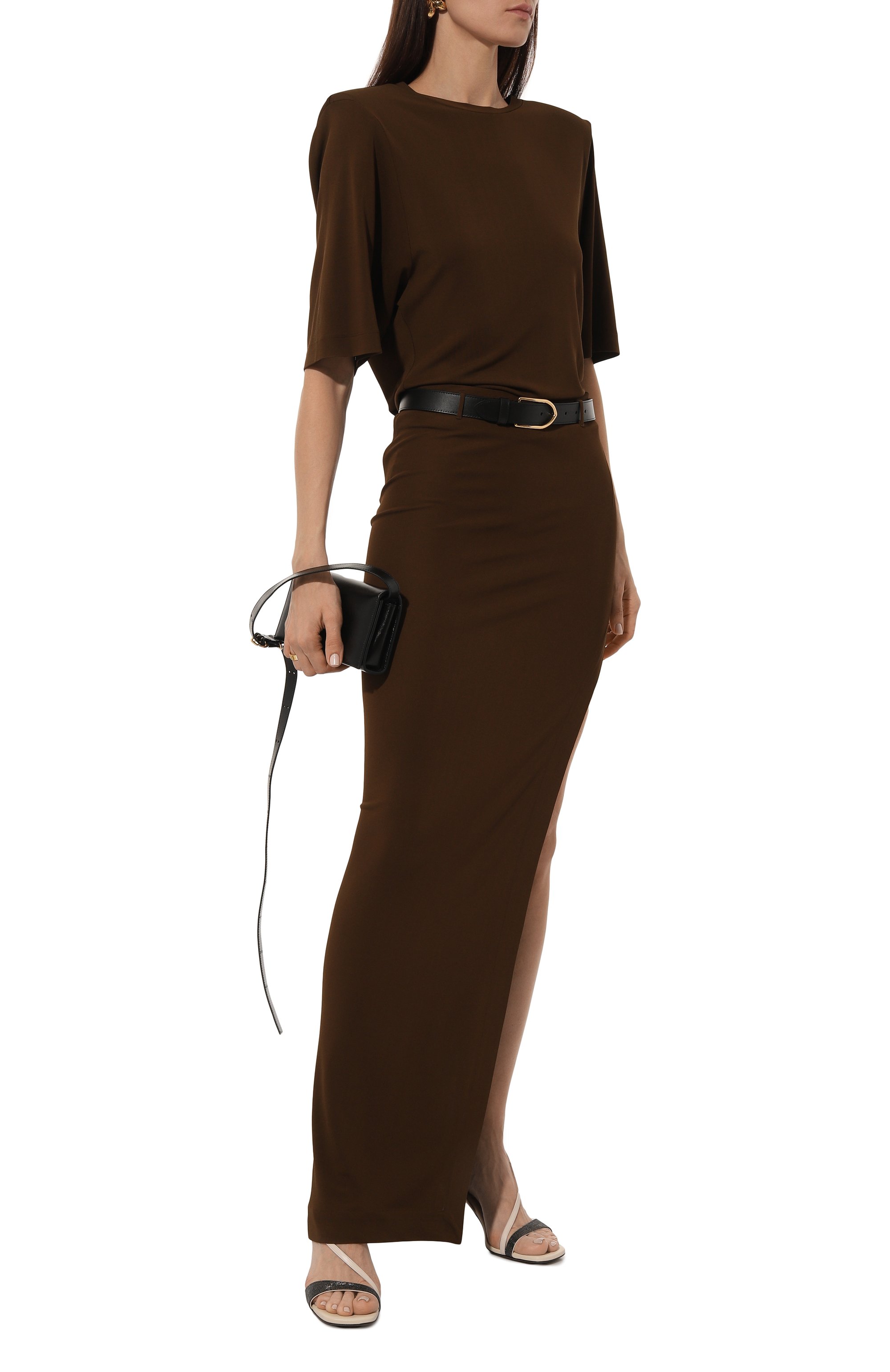 Кожаные босоножки BRUNELLO CUCINELLI, арт. MZSKC2665, фото 2