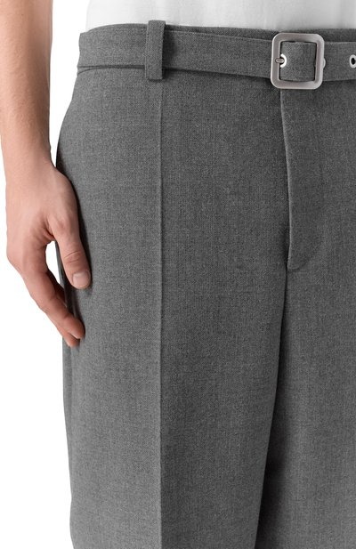 Шерстяные брюки JIL SANDER, арт. J22KA0230-J41557, фото 5