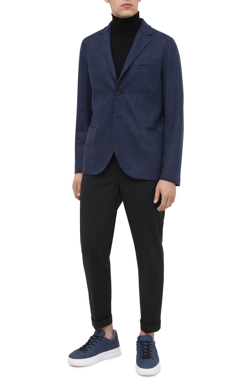 Кожаные кеды TOD’S, арт. XXM79B0DK216RN, фото 2