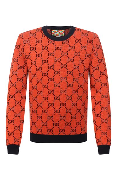 Свитер из шерсти и хлопка GUCCI, арт. 661174/XKBXI, фото 1