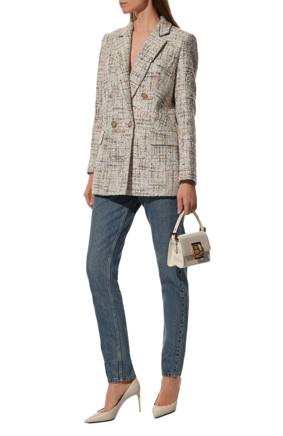 Двубортный жакет SEVEN LAB, арт. JK tw multi beige, фото 2