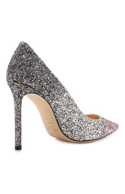 Туфли romy 100 JIMMY CHOO, арт. R0MY 100/VNB, фото 4